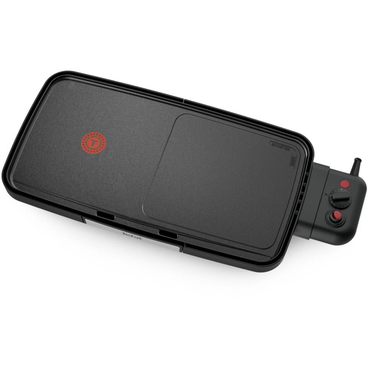 TEFAL Plancha électrique CB641810 noir à poser, 50x26 cm