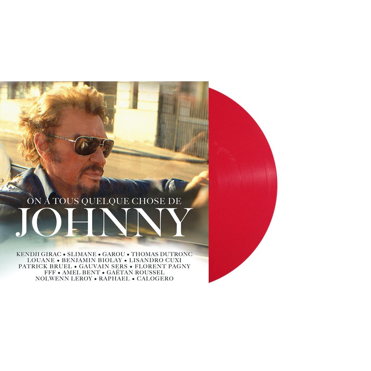 Vinyle On a tous quelque chose de Johnny