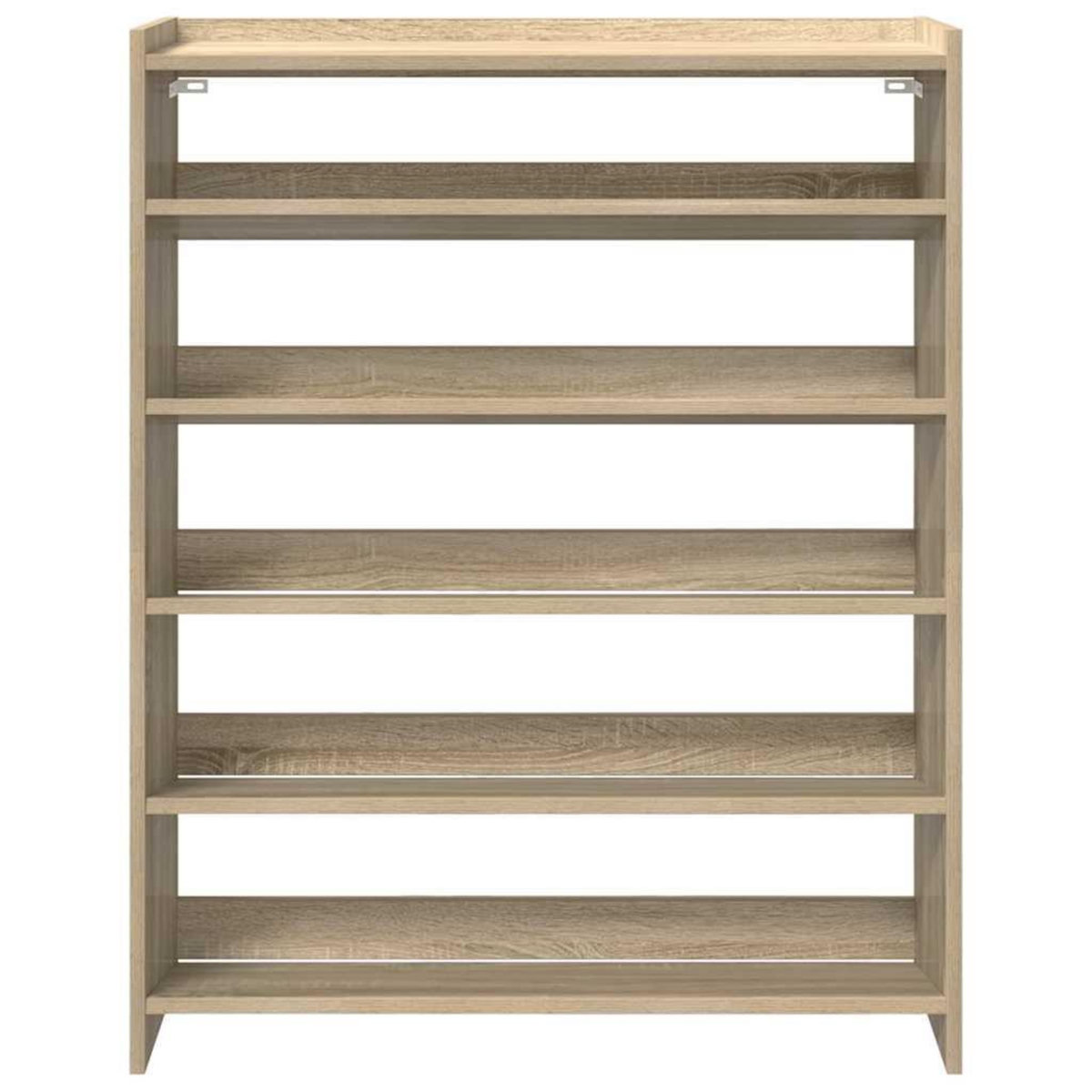 VIDAXL Etagere a chaussures chene sonoma 80x25x100cm bois d'ingenierie