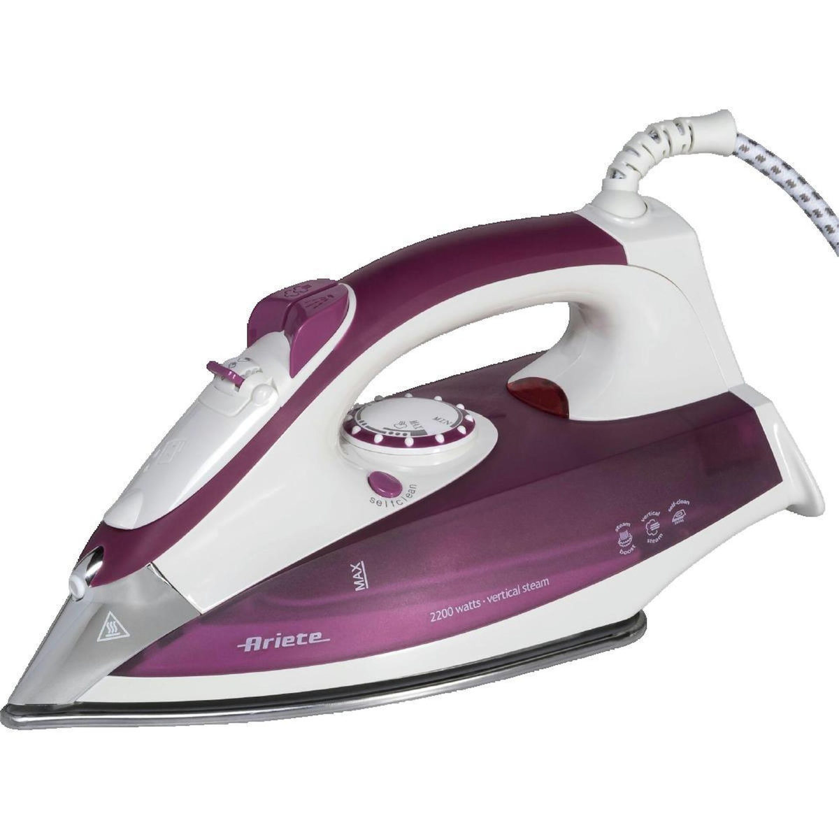 ARIETE Fer à repasser Ariete 6215 puissance 2200W violet et blanc