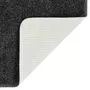 VIDAXL Tapis shaggy antiderapant Gris 80x150 cm