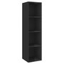 Voir la diapositive 4 : VIDAXL Meubles TV muraux 2 pcs Noir brillant Bois d'ingenierie