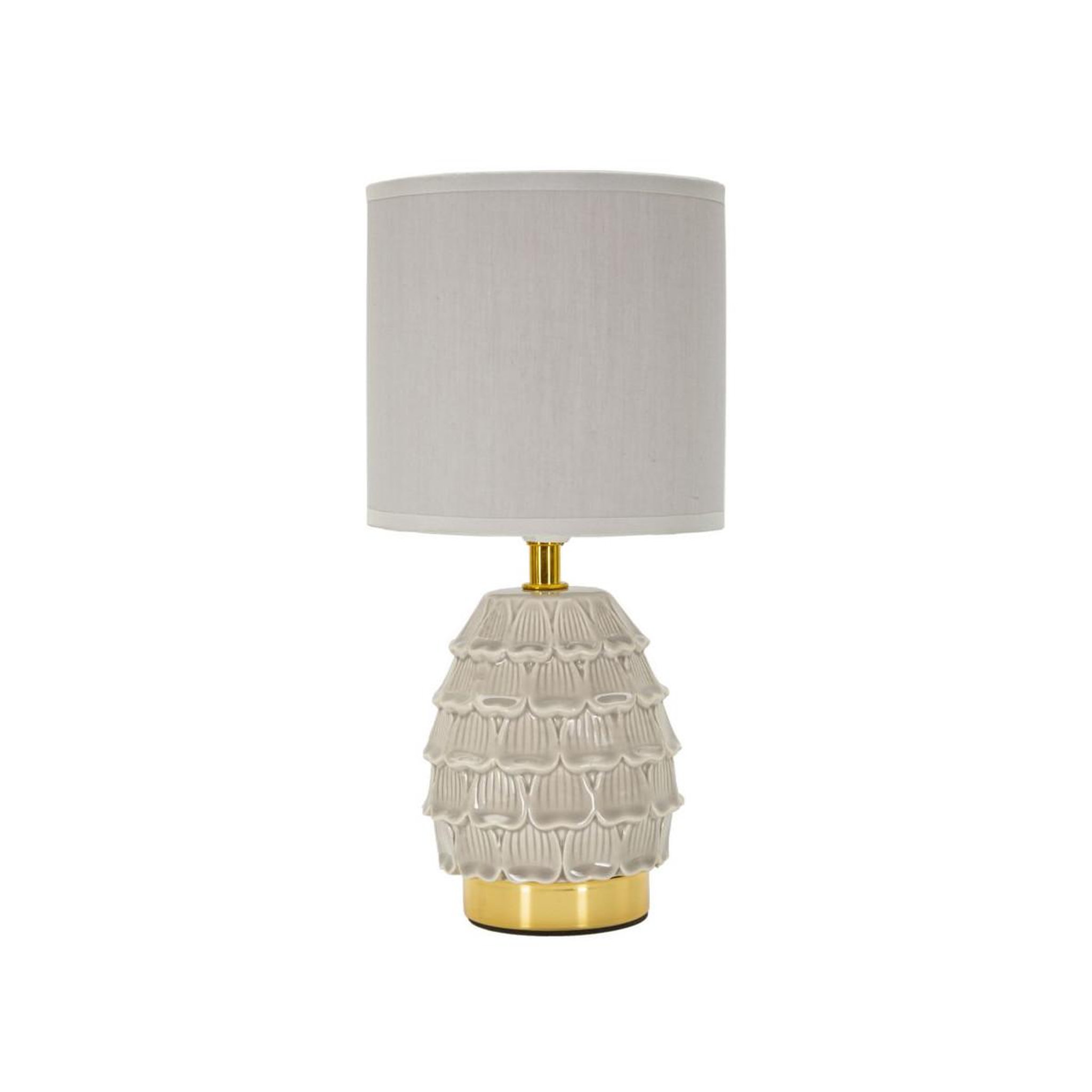 Paris Prix Lampe à poser en céramique  pigny  30cm crème