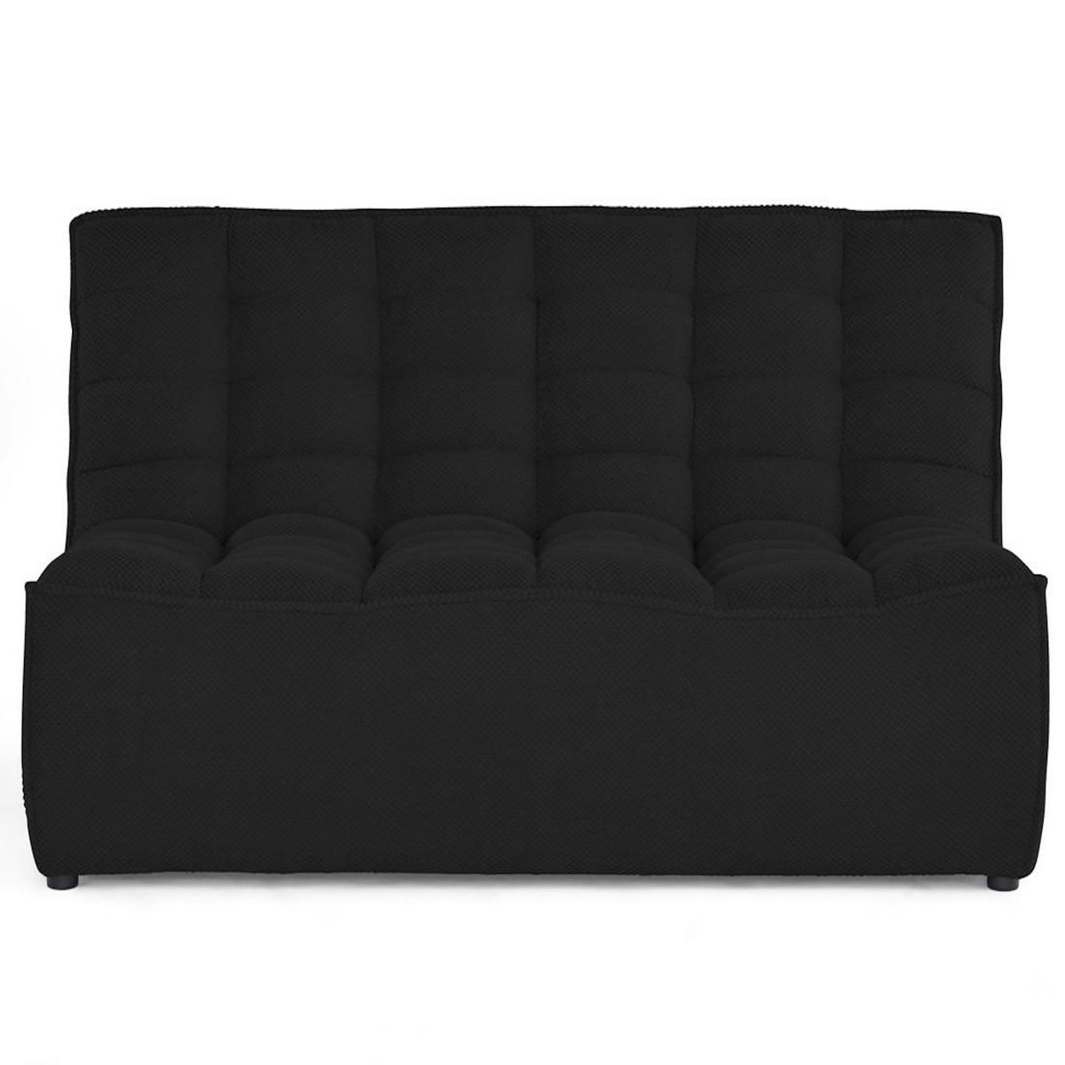 LISA DESIGN Ellie - canapé 2 places en velours texturé