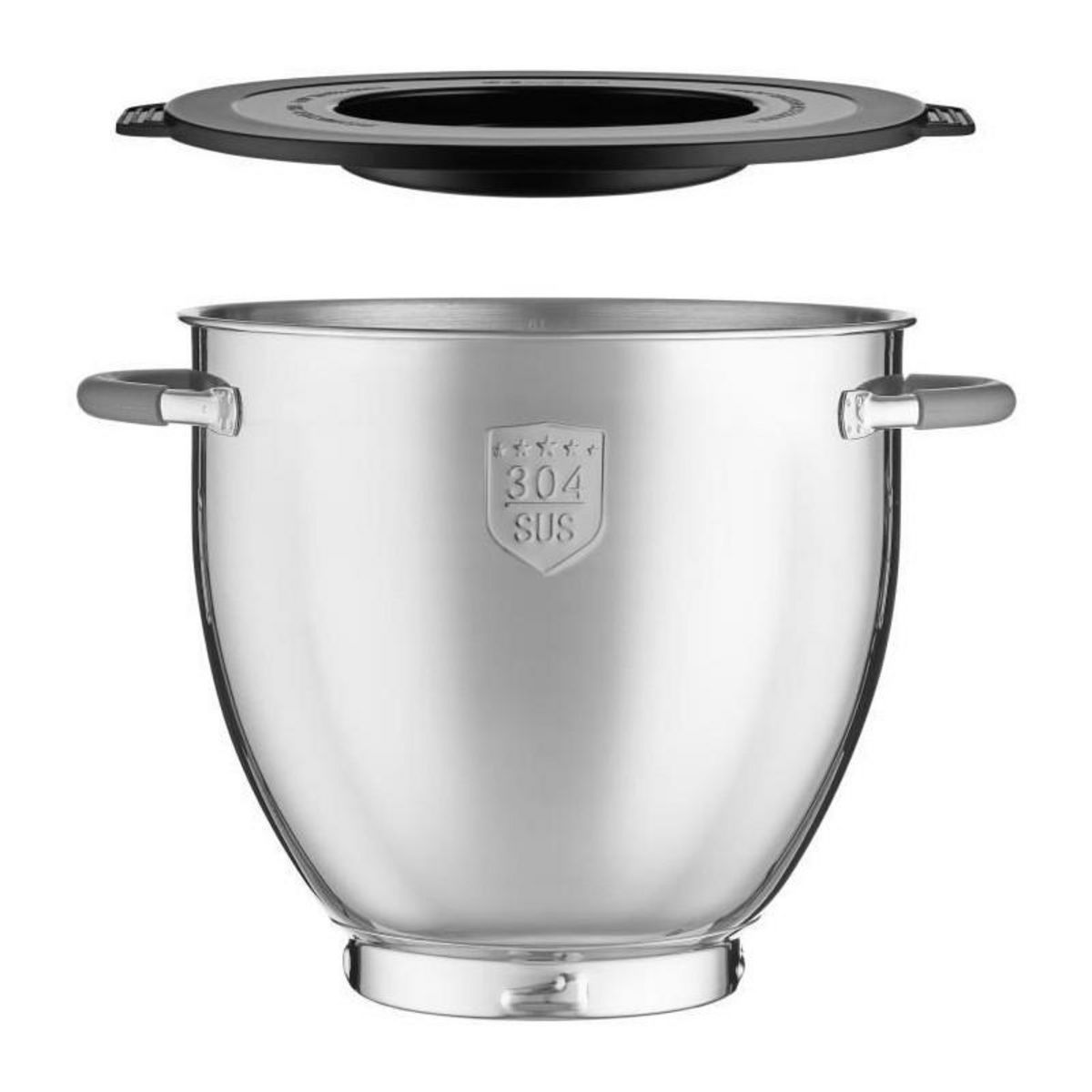 SENCO Robot pâtissier multifonction - SENCOR - STM 8970 PAUL 3 - 1800 W - Noir / Acier