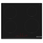 BOSCH Table de cuisson induction 60cm 4 feux 7400w noir - PIE631HB1E