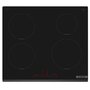 Voir la diapositive 1 : BOSCH Table de cuisson induction 60cm 4 feux 7400w noir - PIE631HB1E