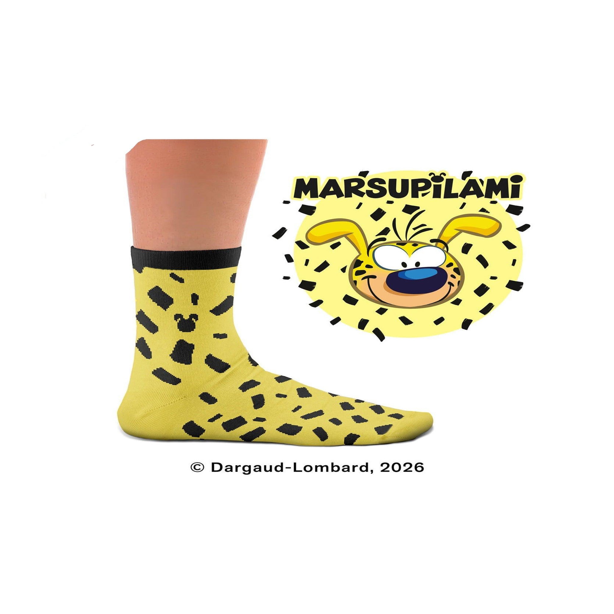 Voir la diapositive 2 : SOCK AFFAIRS Chaussettes courtes marsupilami