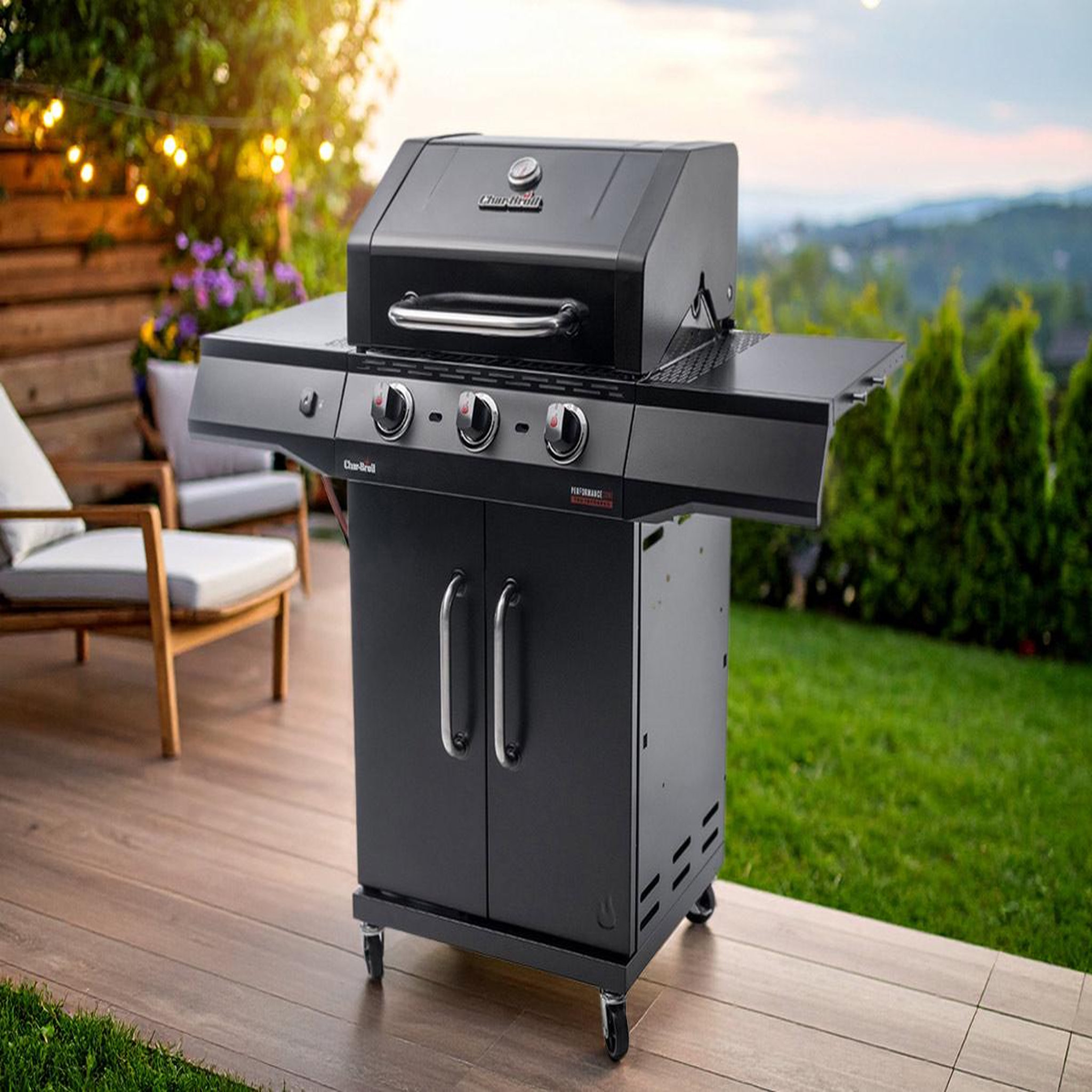 Voir la diapositive 2 : CHAR-BROIL Barbecue à gaz performance core b3 - char-broil