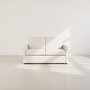 Voir la diapositive 2 : BEST MOBILIER Julia - canapé 3 places convertible express couchage quotidien 140 cm matelas 14 cm en tissu