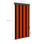 Voir la diapositive 6 : VIDAXL Store roulant d'exterieur 80x250 cm Orange et marron
