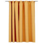 Voir la diapositive 2 : VIDAXL Rideau occultant d'aspect de lin avec crochets Jaune 290x245 cm