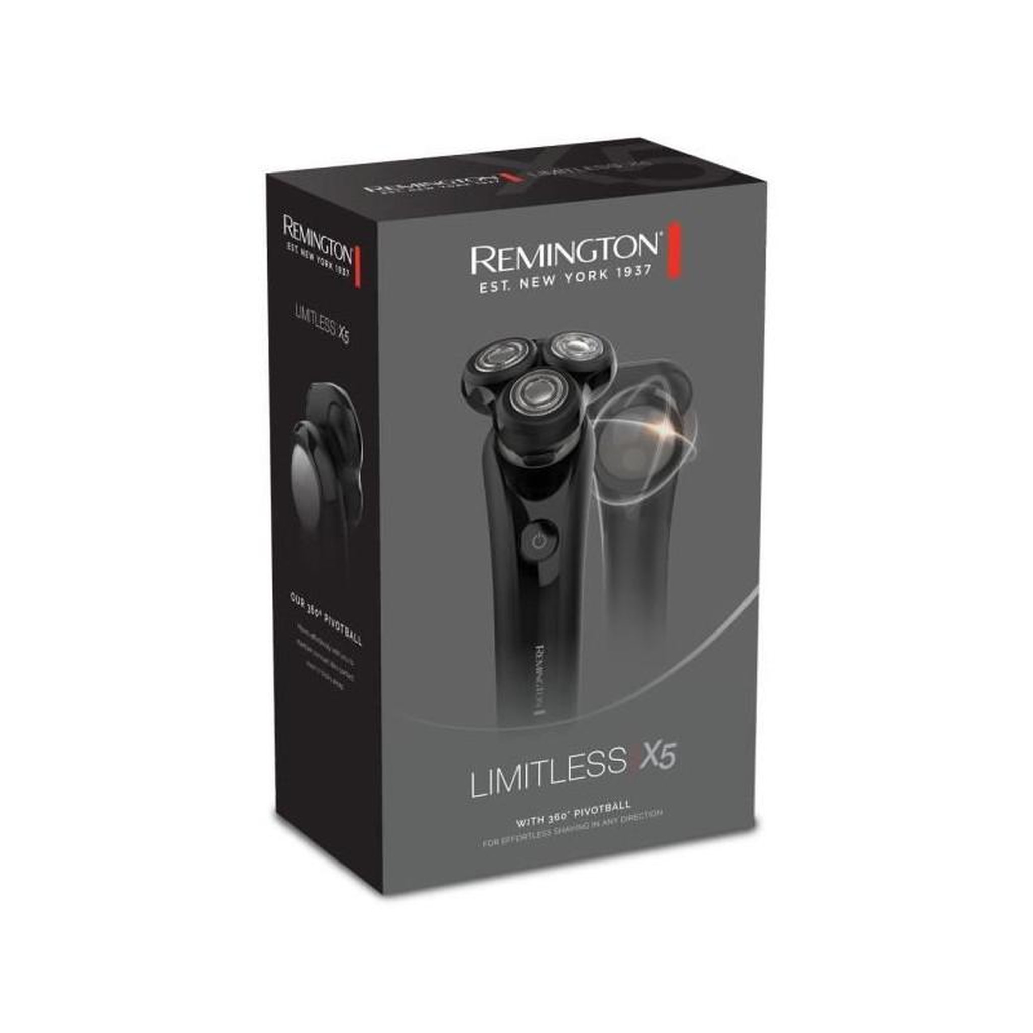 Voir la diapositive 2 : REMINGTON Rasoir rotatif REMINGTON XR1750 X5 Limitless