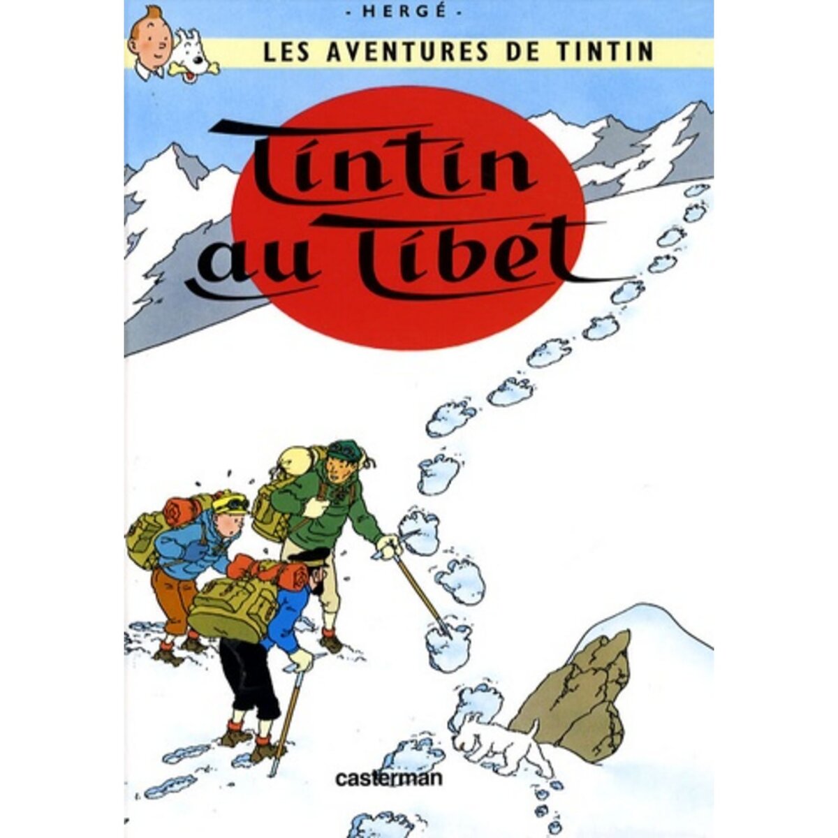  LES AVENTURES DE TINTIN TOME 20 : TINTIN AU TIBET. MINI-ALBUM, Hergé