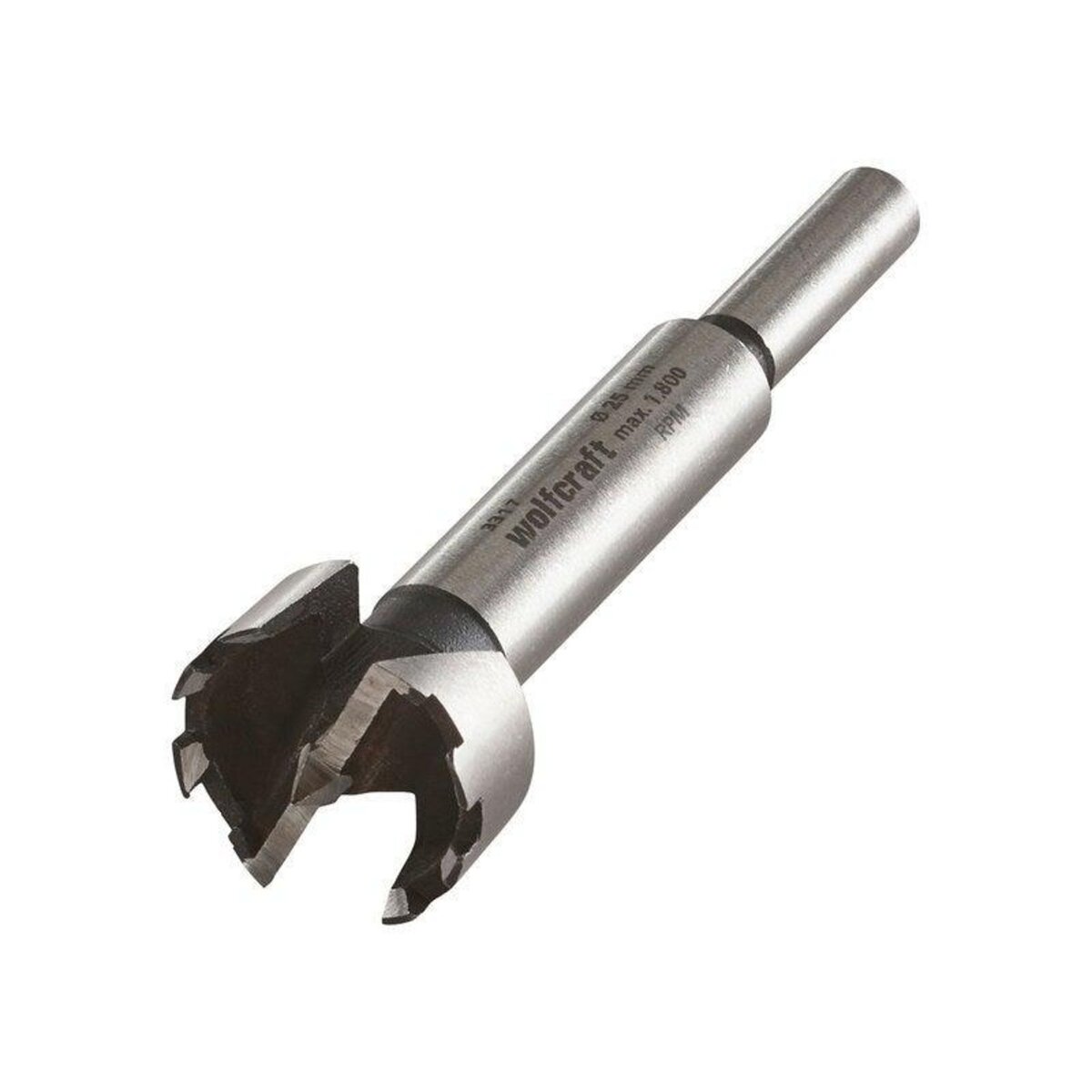 WOLFCRAFT Fraise encastrement porte coulissante Diam.25 mm WOLFCRAFT