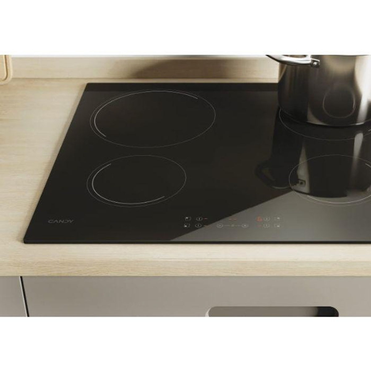 Candy Plaque vitrocéramique 6500W 59cm – Candy CANDCH64CCB