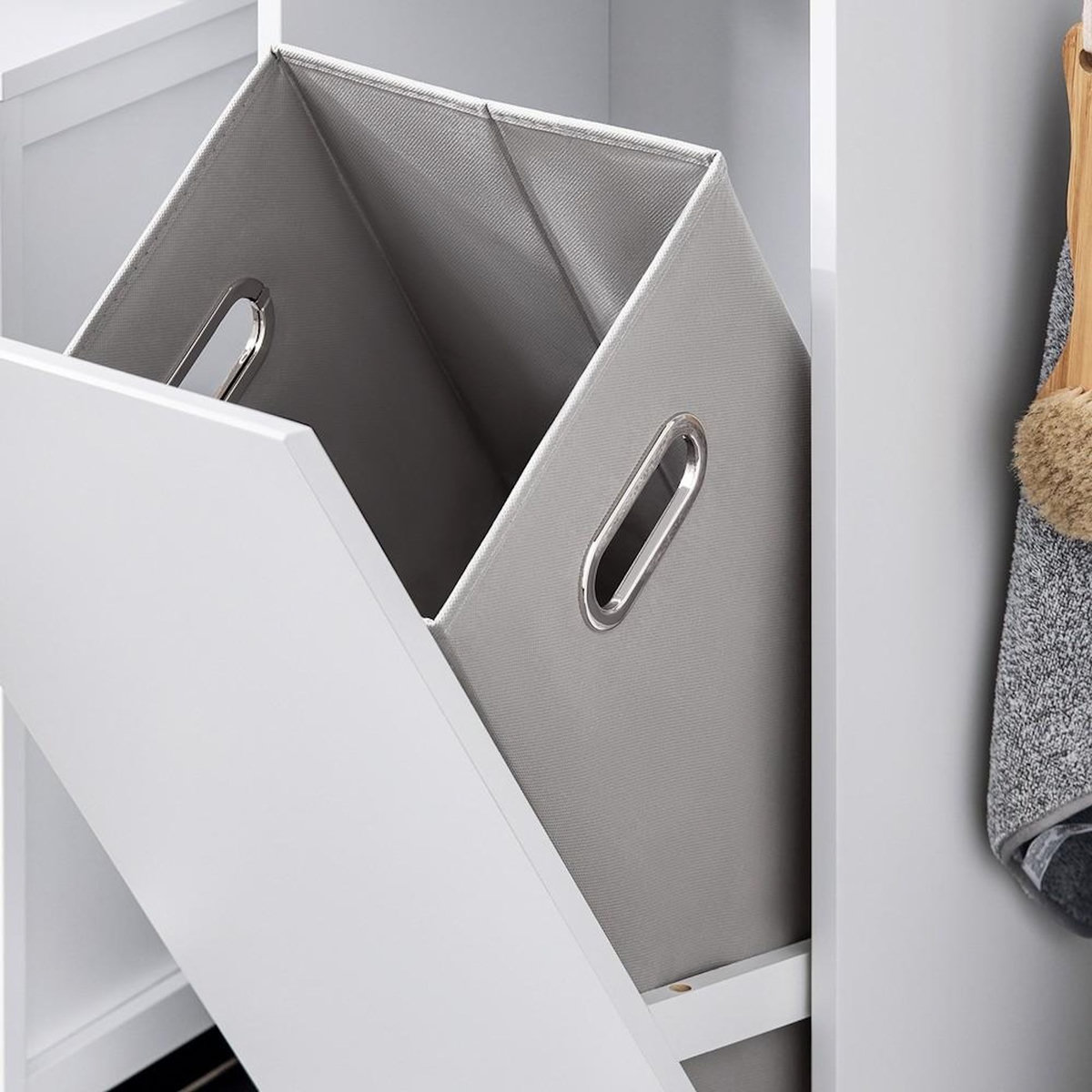 SOBUY SoBuy - Meuble De Buanderie à un tiroir - Moderne - BZR159