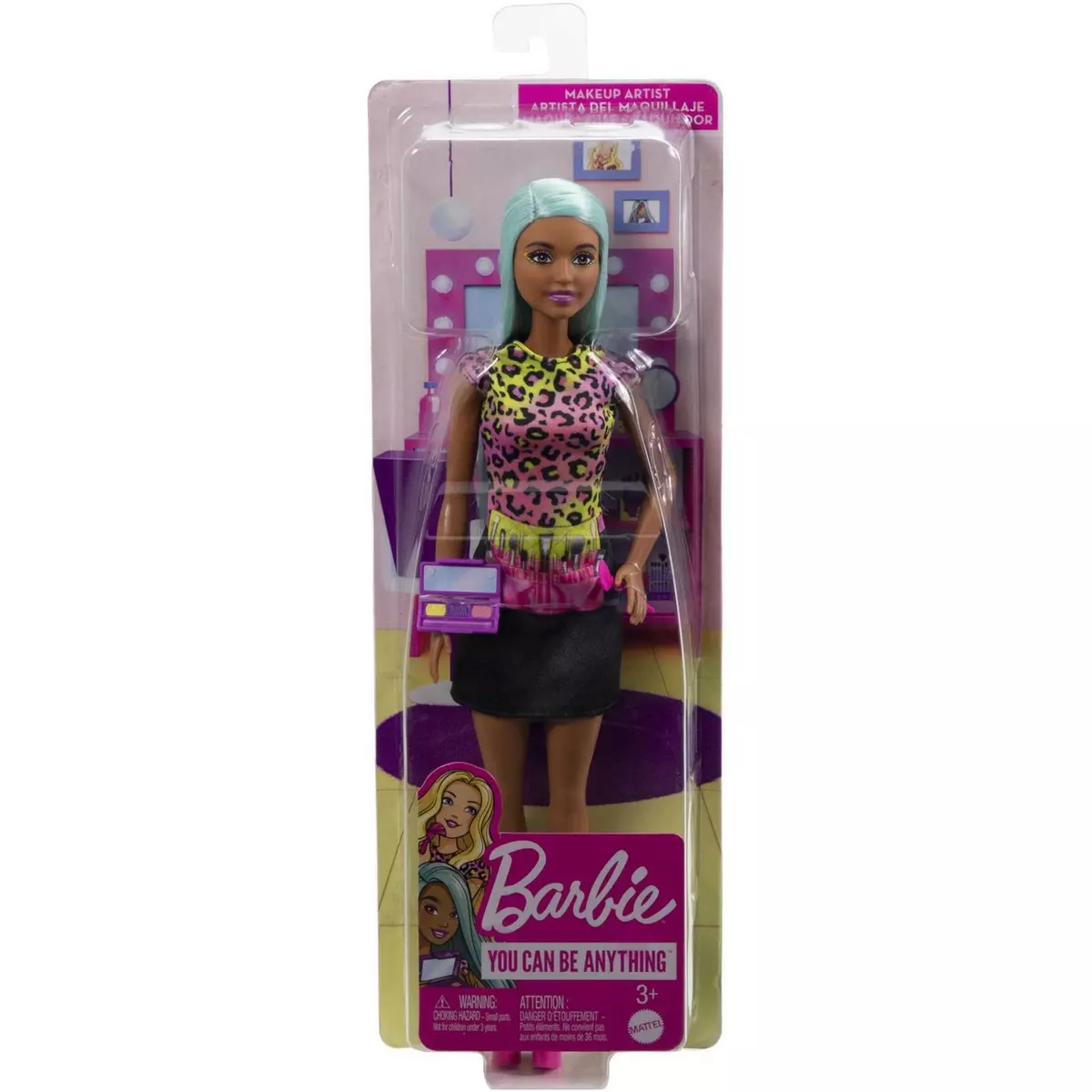 MATTEL Poupée Barbie maquilleuse artistique 