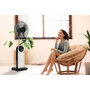 Voir la diapositive 5 : OCEANIC Ventilateur brumisateur sur pied 3 en 1 OCEANIC - Fonction Ioniseur dair - 95W - O40 cm - Affichage LED - Telecommande - Minuter
