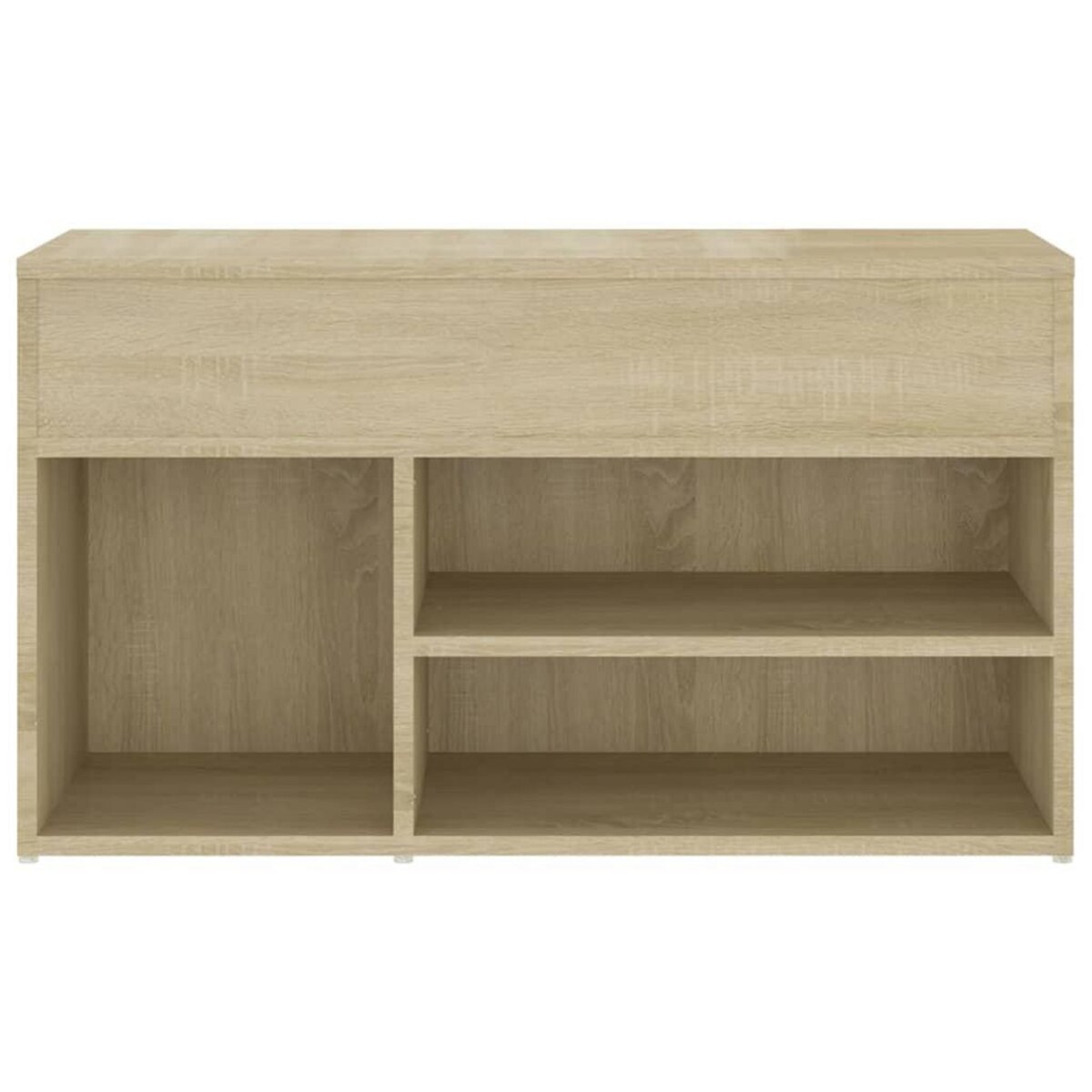 VIDAXL Banc a chaussures Chene sonoma 80x30x45 cm Bois d'ingenierie