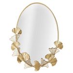 Paris Prix Miroir Mural Design  Little Leaf  78cm Or