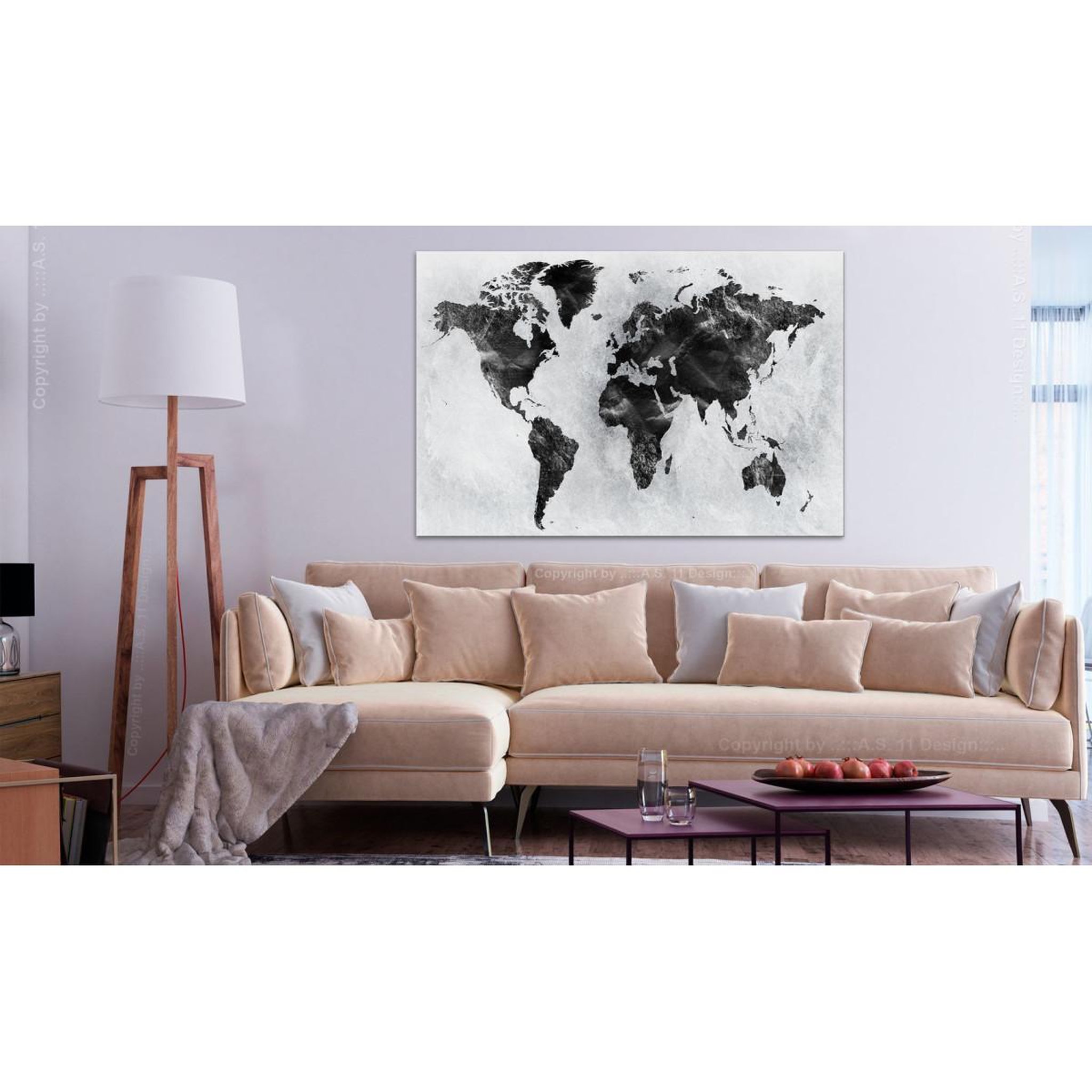 Voir la diapositive 2 : Paris Prix Tableau Imprimé  Colourless World Wide