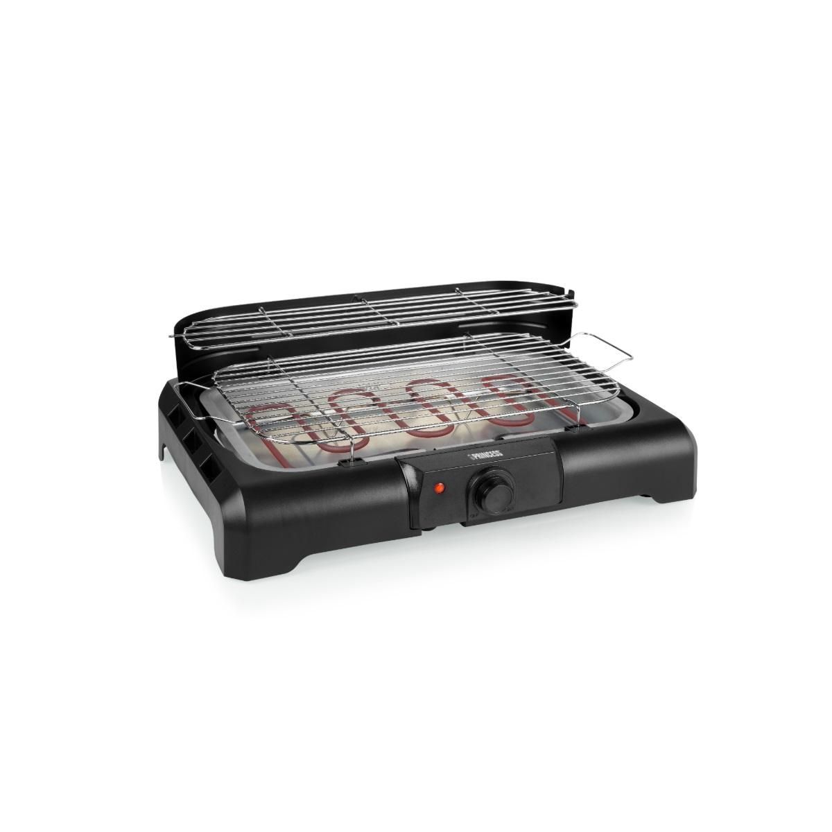 PRINCESS Barbecue électrique sur pieds 2200w noir - 01.112250.01.001