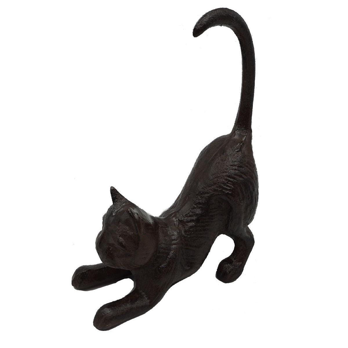 GARDENSTAR Chat en fonte - 17.5cm