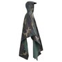 Voir la diapositive 4 : VIDAXL Poncho de pluie impermeable pour camping/randonnee Camouflage