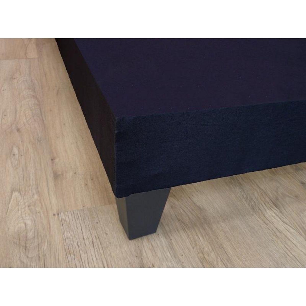 IDLITERIE Sommier tapissier à lattes gris anthracite made in France 160 x 200