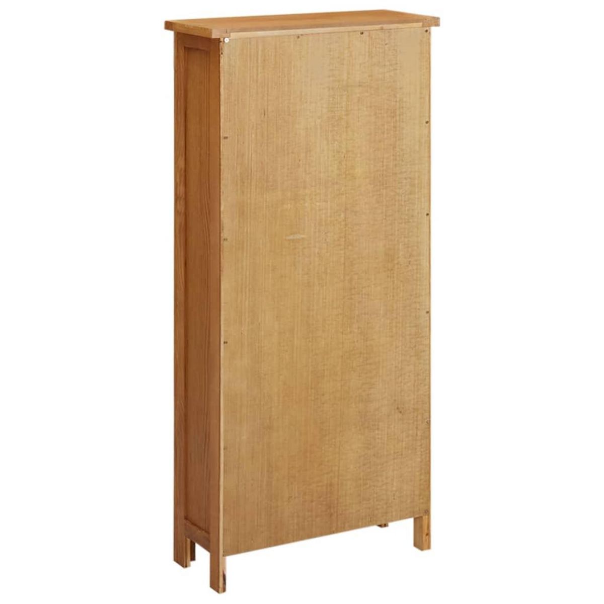 VIDAXL Armoire de rangement 50x22x110 cm Bois de chene massif