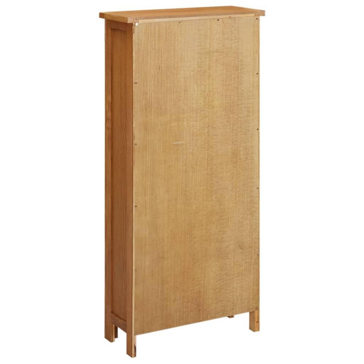 VIDAXL Armoire de rangement 50x22x110 cm Bois de chene massif
