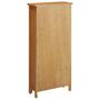 Voir la diapositive 5 : VIDAXL Armoire de rangement 50x22x110 cm Bois de chene massif