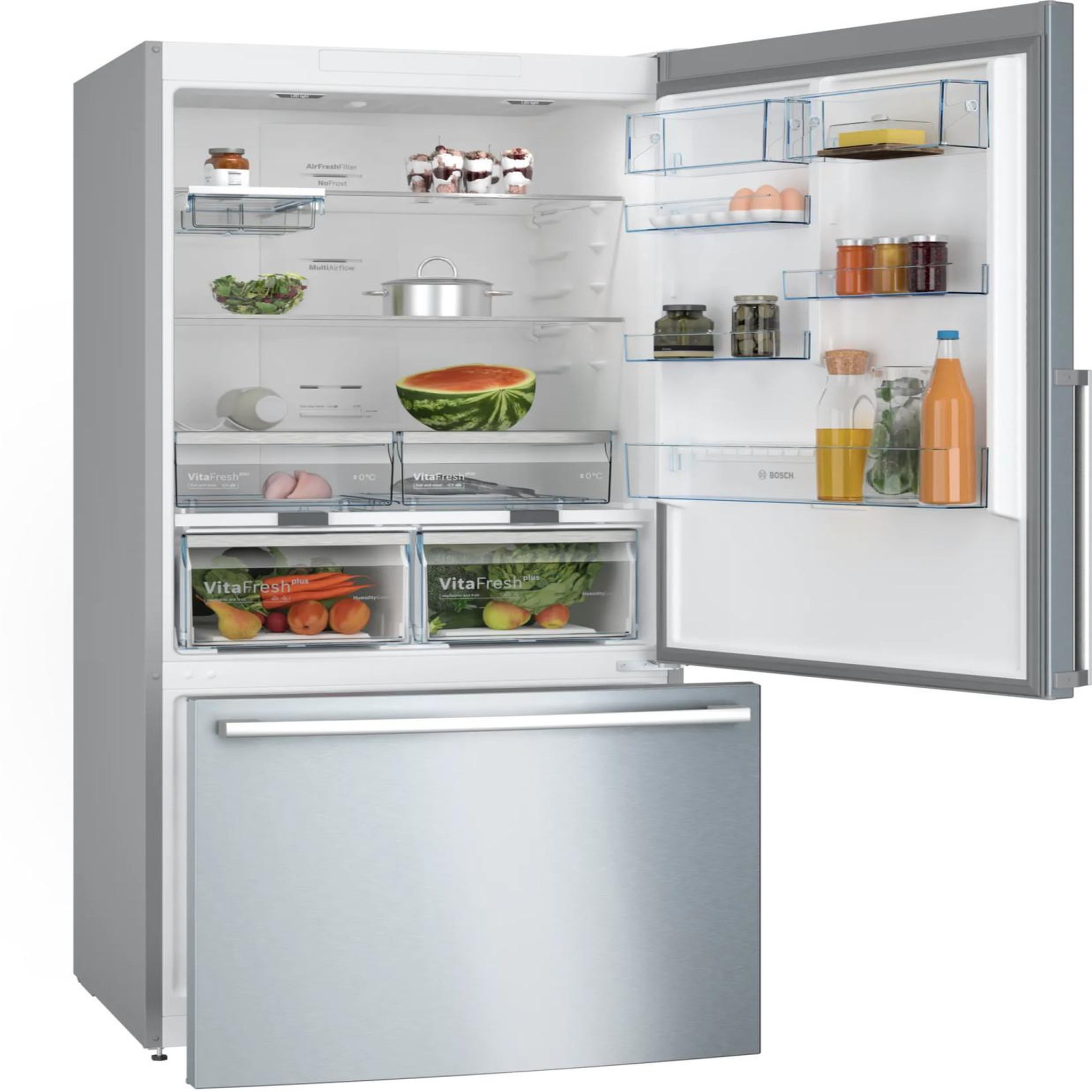 Voir la diapositive 3 : BOSCH Réfrigérateur combiné 86cm 631l nofrost - KGB86XIEP