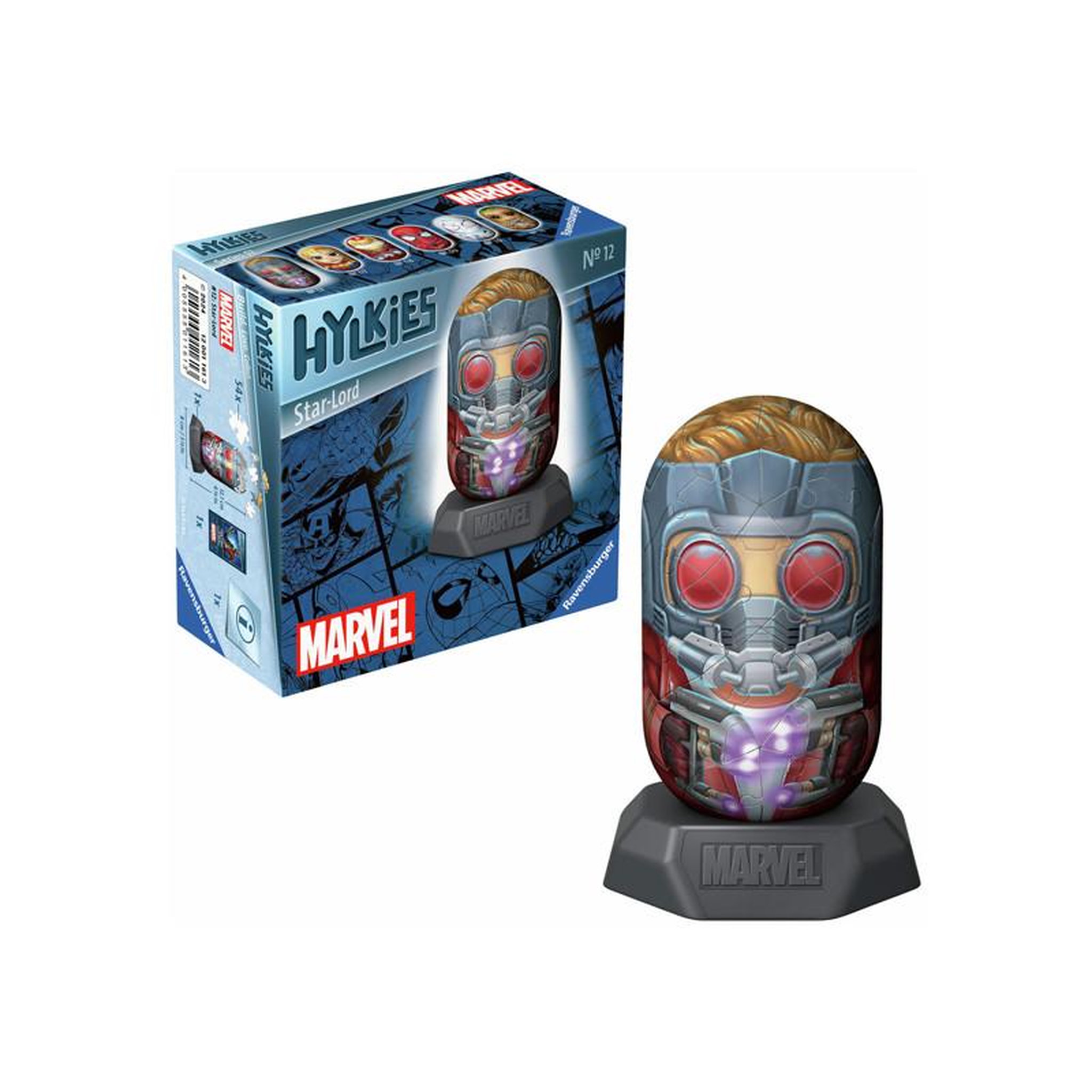 Voir la diapositive 3 : RAVENSBURGER Ravensburger - Jigsaw puzzle Marvel Star Lord, 54 pcs. 12001161 3