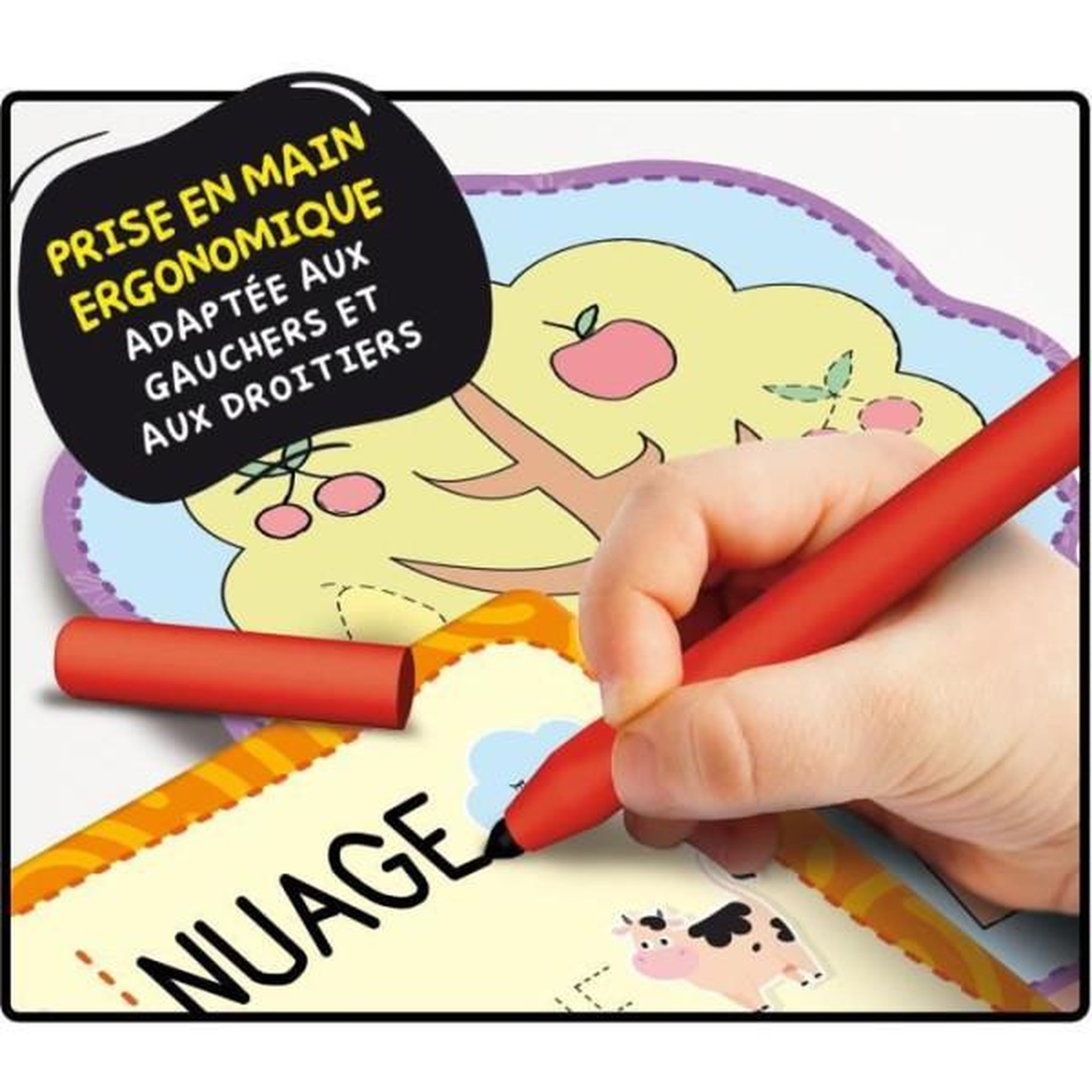Voir la diapositive 3 : LISCIANI GIOCHI Stylo ergonomique - Montessori Pen Super Ecole d'écriture - LISCIANI