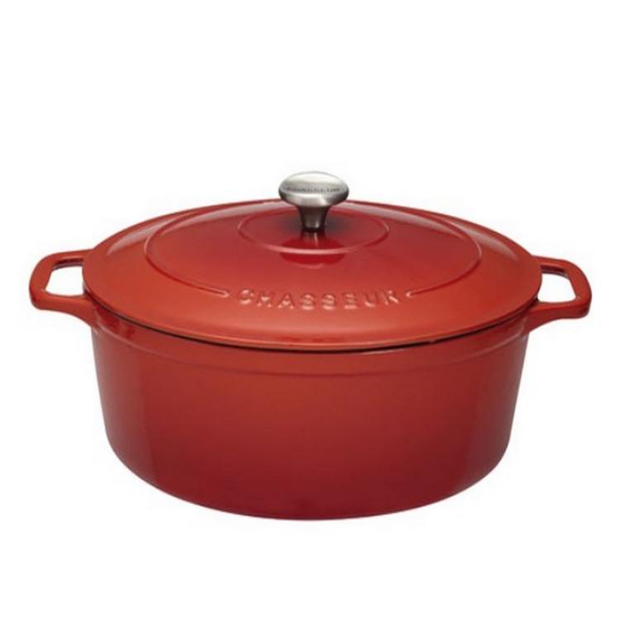 Chasseur Cocotte ovale en fonte émaillée 33cm rubis sublime - PUC473358
