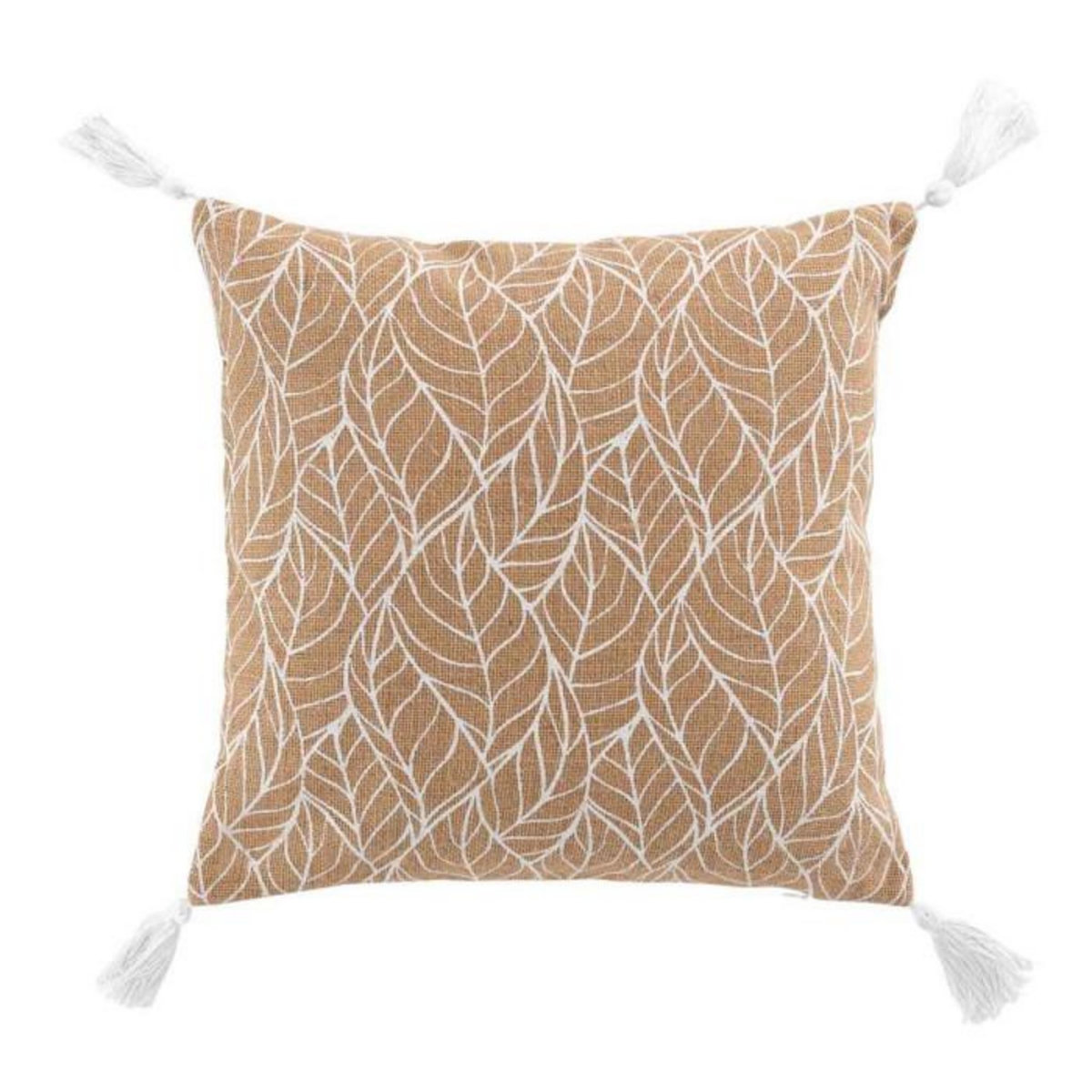 Paris Prix Coussin Déco Imprimé  Kalinda  40x40cm Blanc