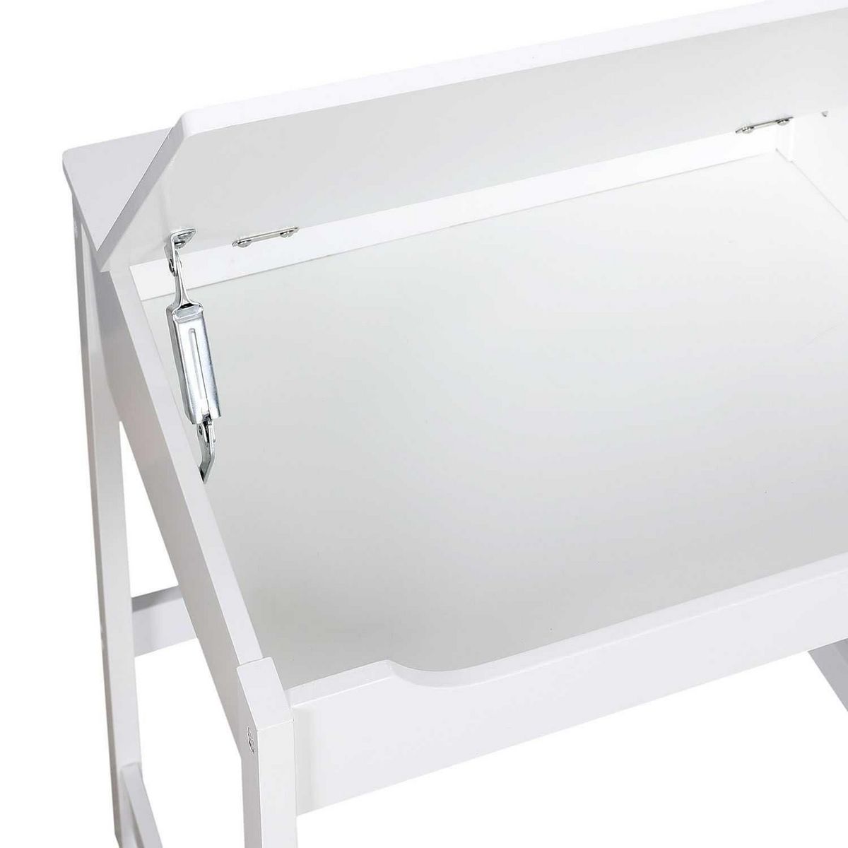 TOILINUX Bureau pupitre pour enfant en MDF - Blanc