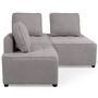 Voir la diapositive 6 : Paris Prix Module Fauteuil  Bouclette  82cm Gris