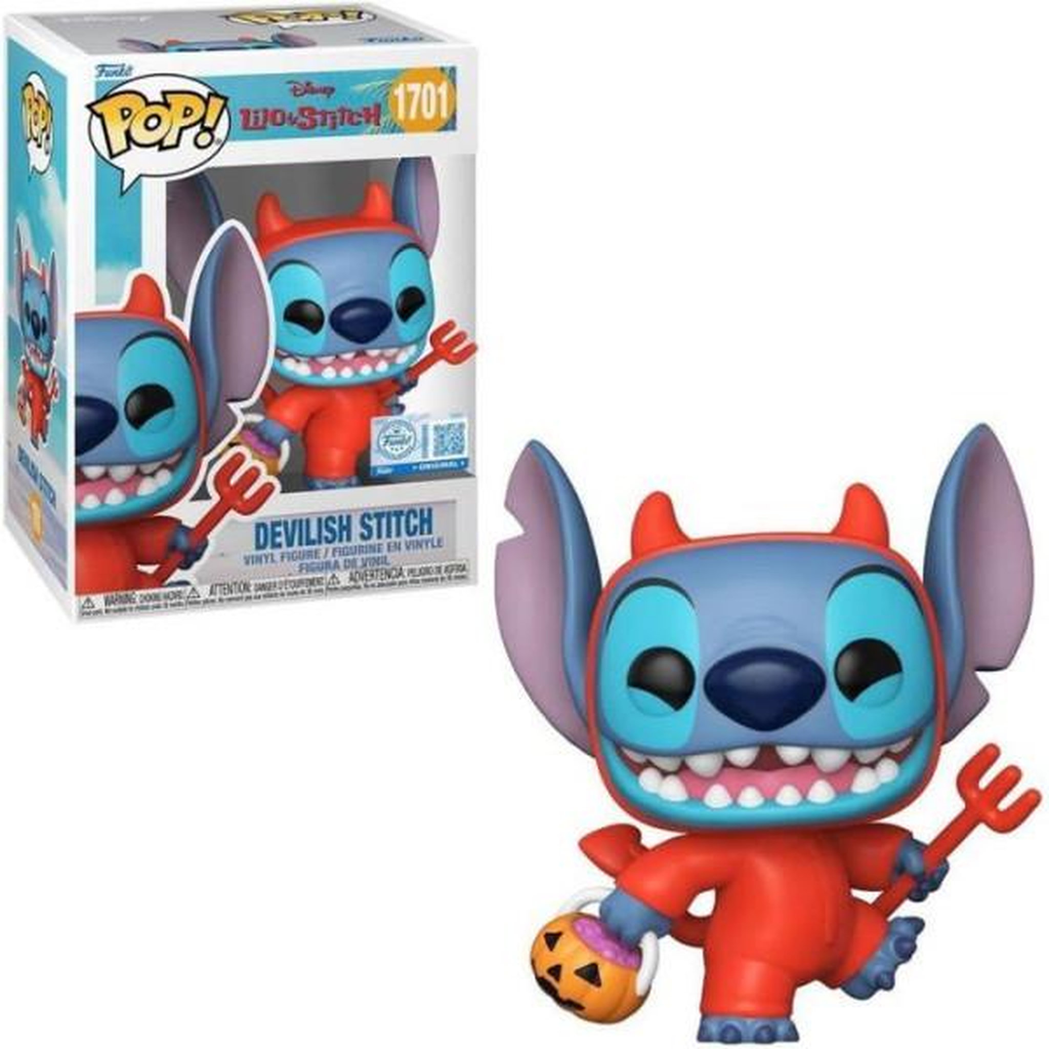 Funko Figurine Funko Pop! - Disney - Stitch en Diable n°1701 Chase