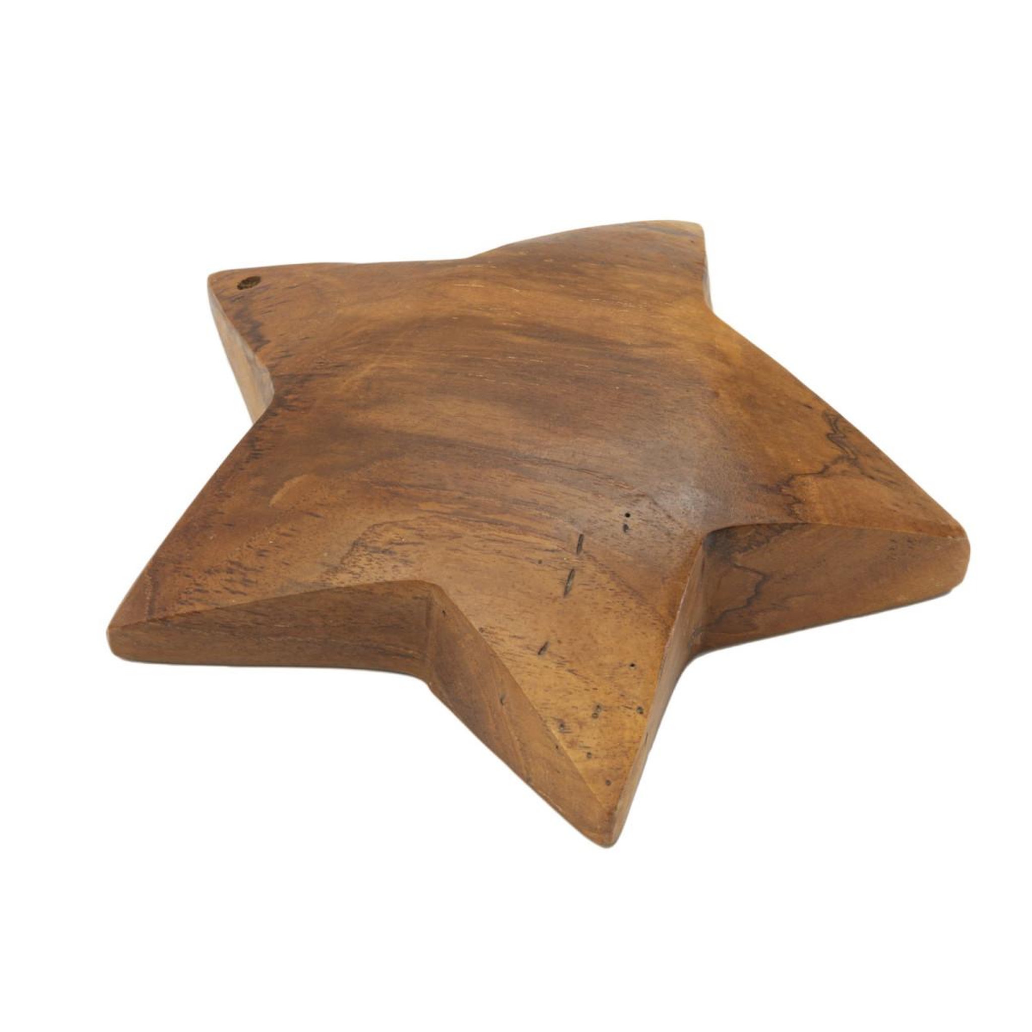 Voir la diapositive 6 : Paris Prix Étoile déco en teck  bintang  19cm naturel