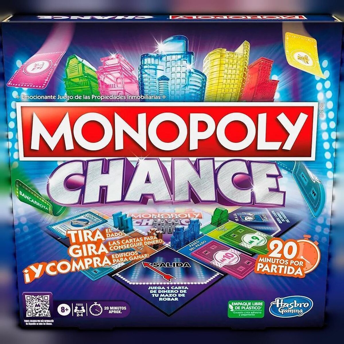 HASBRO Jeu de société Hasbro Monopoly Chance