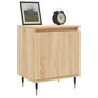 Voir la diapositive 3 : VIDAXL Tables de chevet 2pcs chene sonoma 40x30x50cm bois d'ingenierie