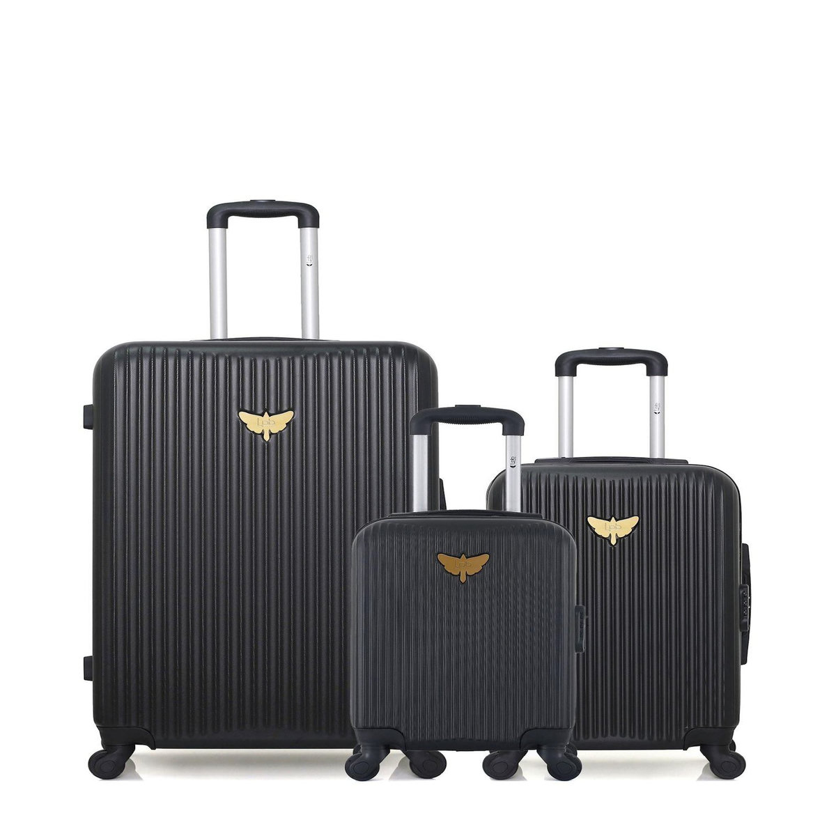 LES P'TITES BOMBES LPB LPB LUGGAGE - LOT DE 3 - Valises grand format, cabine et cabine XXS AGATA