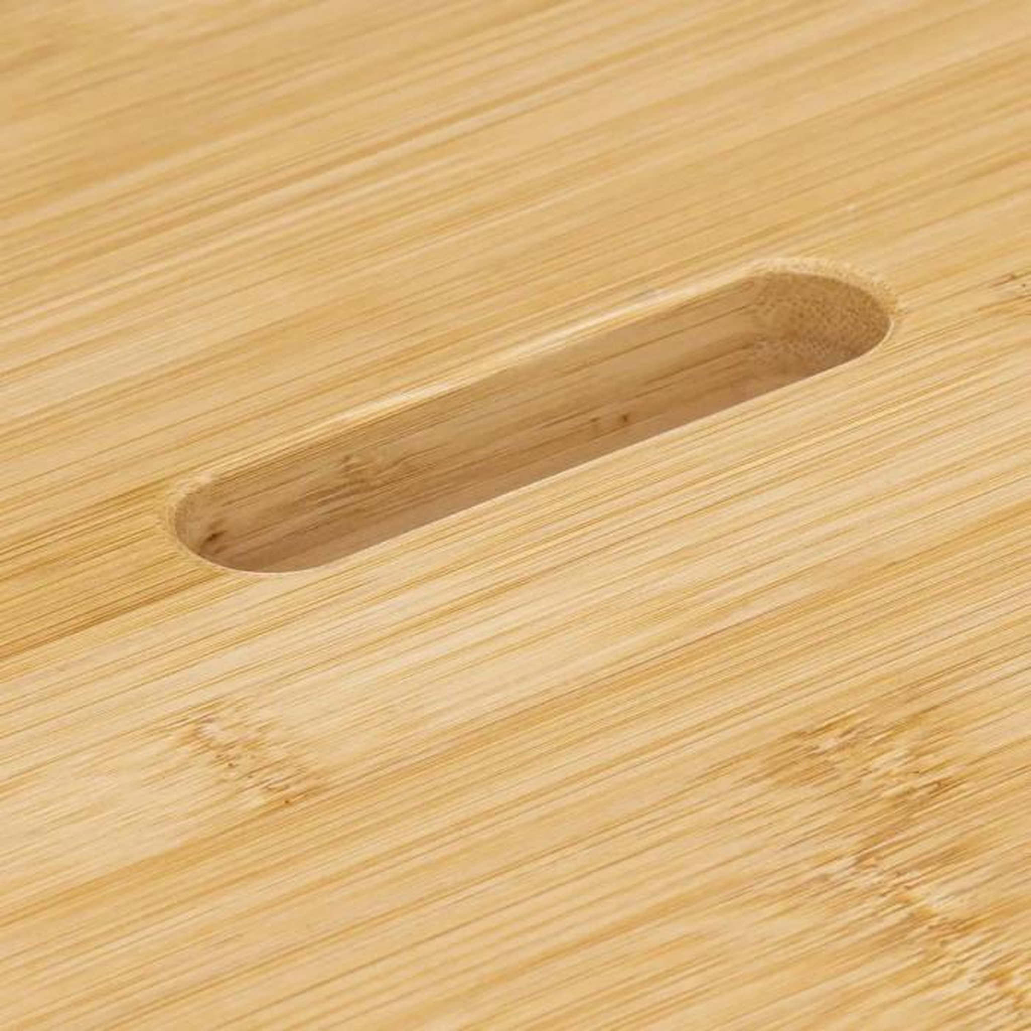 Voir la diapositive 3 : FIVE Lot de 4 Tabourets de Bar  Bambou  75cm Naturel