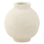 Paris Prix Pot Déco en Papier Maché  Sphère  30cm Blanc