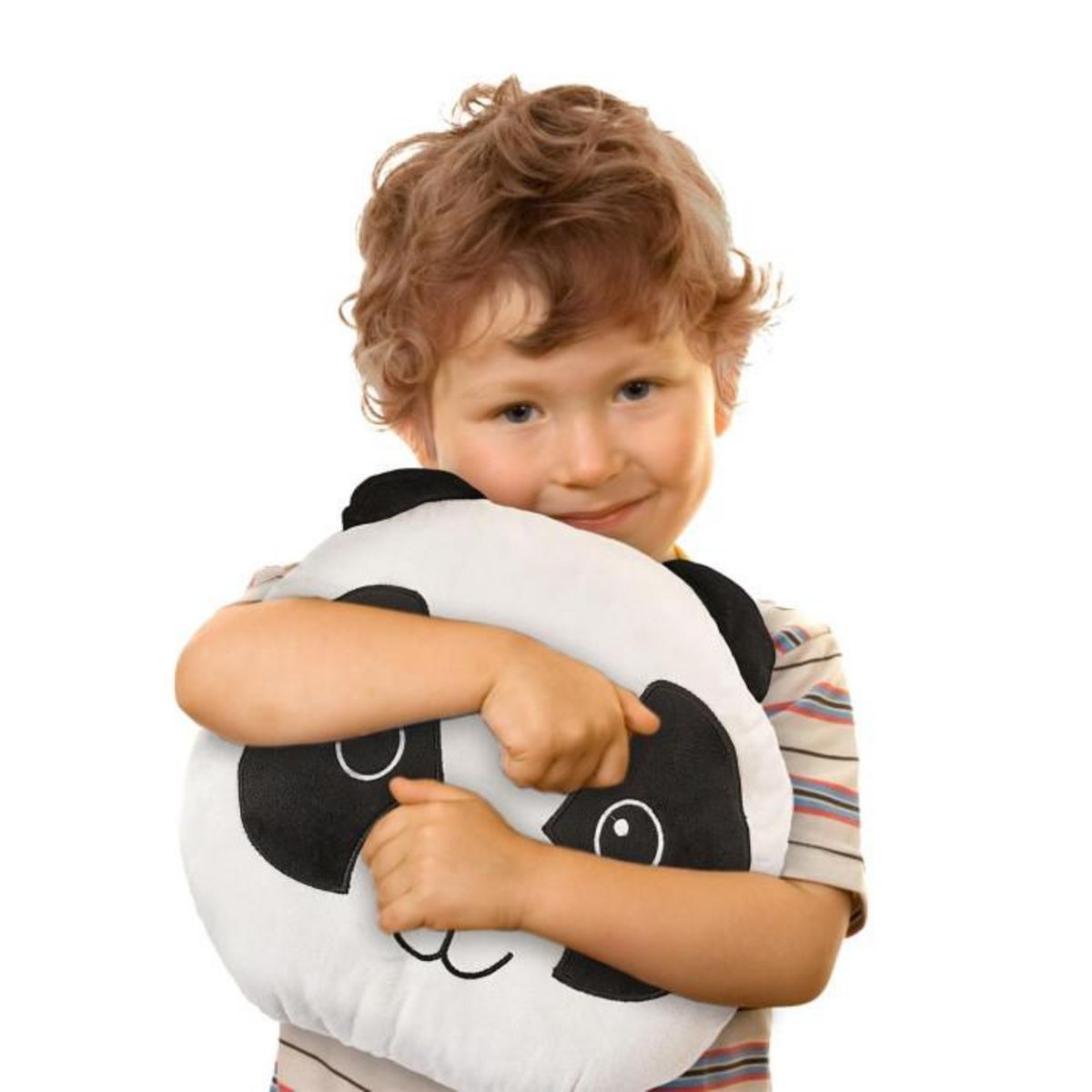 Paris Prix Peluche Couverture  Panda  100x165cm Blanc & Noir