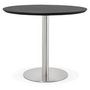 Voir la diapositive 1 : Paris Prix Table de Repas Design  Kansas  90cm Noir