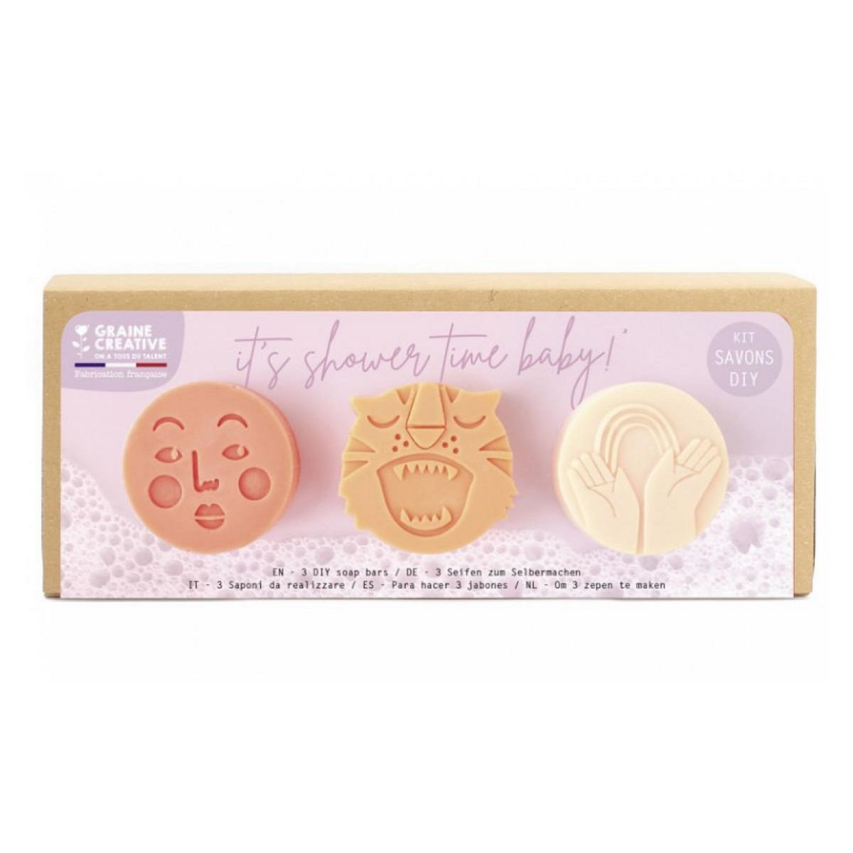 Graine créative Kit DIY Savon Shower time joy